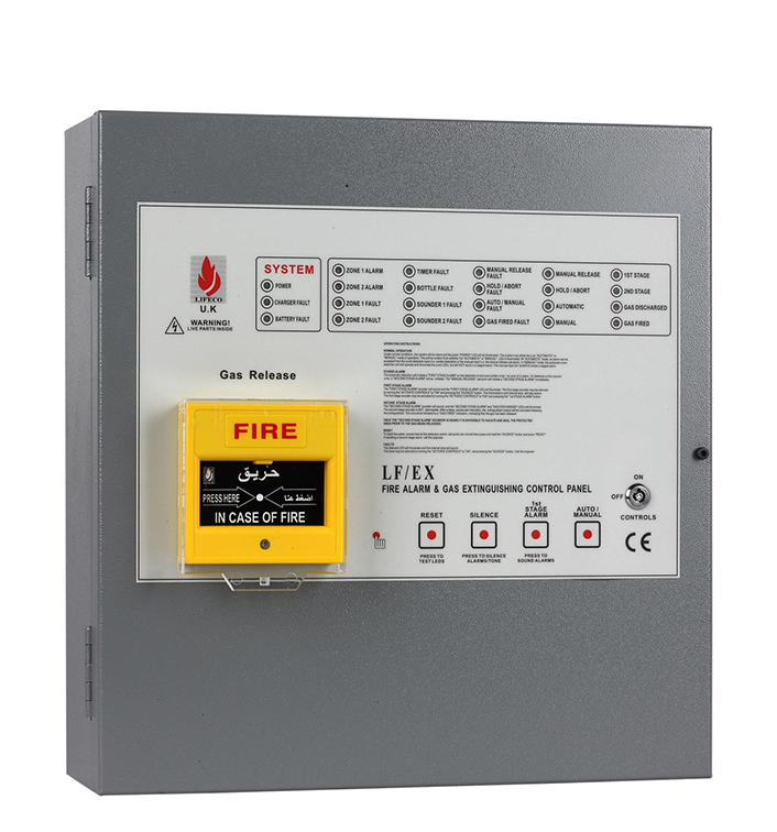 لوحة إطلاق الإطفاء التقليدية LF/EX